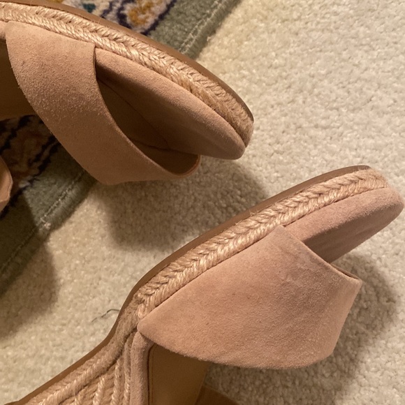 Antonio Melani tan wedge slip on heel - Picture 7 of 10